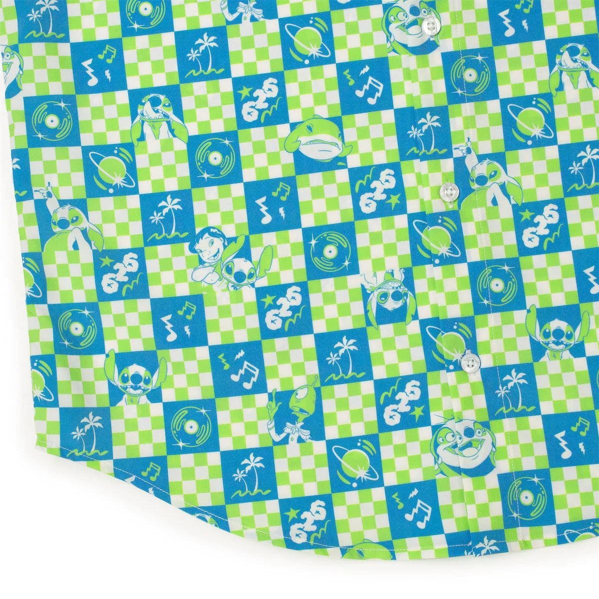 Disney's Lilo & Stitch "Galactic Groovin'" – KUNUFLEX Short Sleeve Shirt  - Image 7