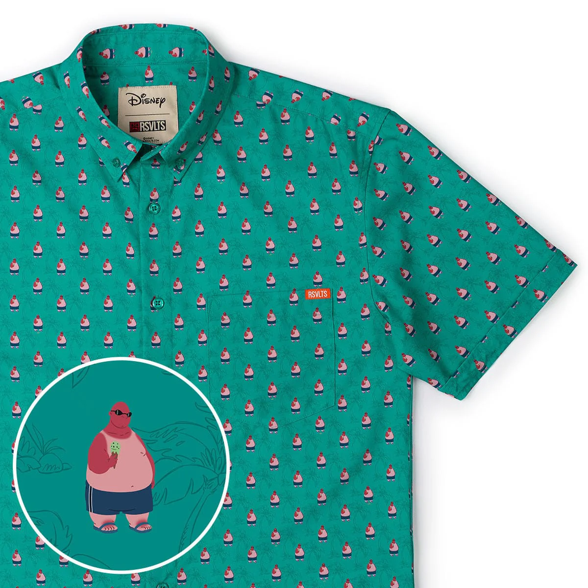 Disney's Lilo & Stitch "Ice Cream Man" – KUNUFLEX Short Sleeve Shirt 