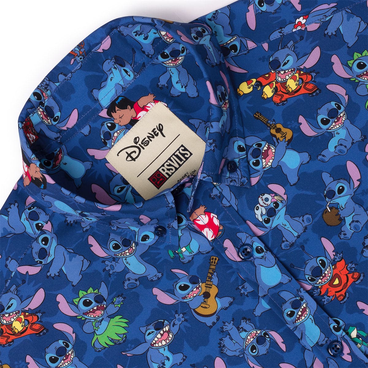 Disney's Lilo & Stitch "Stitch Being Stitch" – KUNUFLEX Short Sleeve Shirt - Image 6