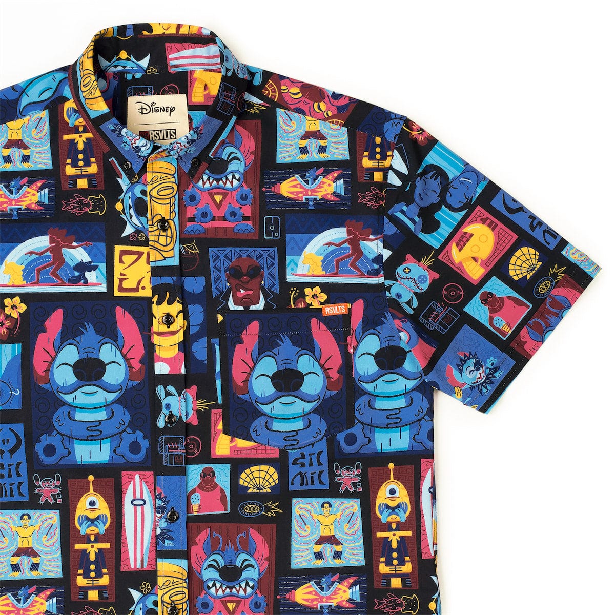 Disney's Lilo & Stitch "Tiki-terrestrial" – KUNUFLEX Short Sleeve ShirtÂ