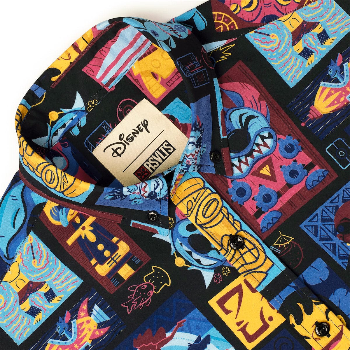 Disney's Lilo & Stitch "Tiki-terrestrial" – KUNUFLEX Short Sleeve Shirt - Image 6