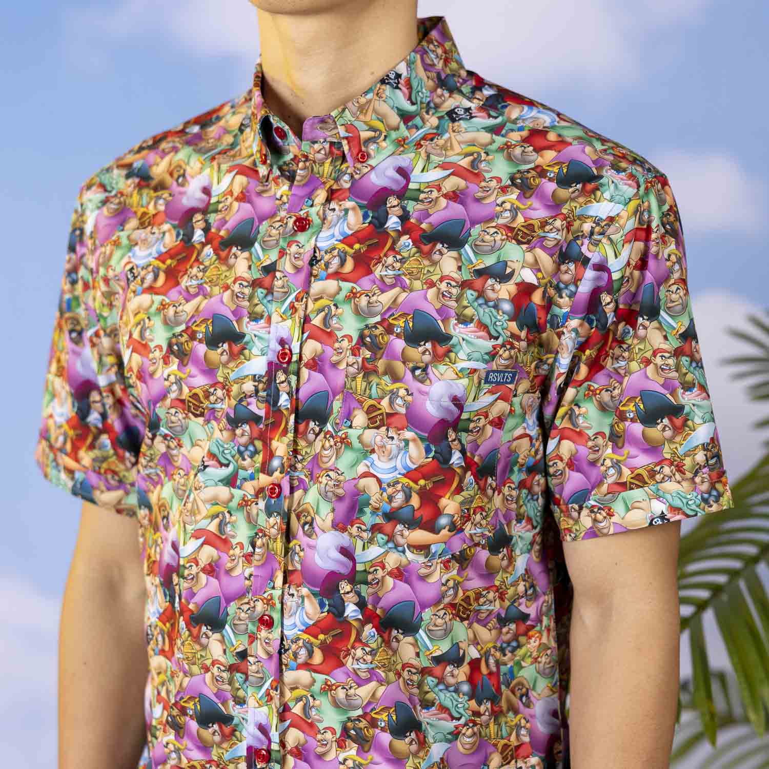 Disney's Peter Pan "A Pirate's Life" – KUNUFLEX Short Sleeve Shirt - Image 4