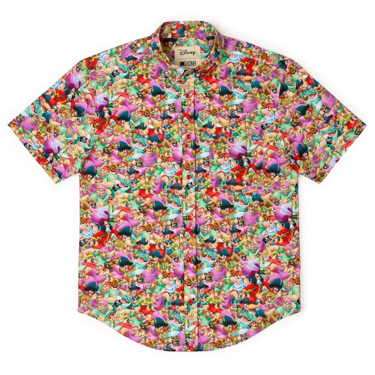 Disney's Peter Pan "A Pirate's Life" – KUNUFLEX Short Sleeve Shirt - Image 5