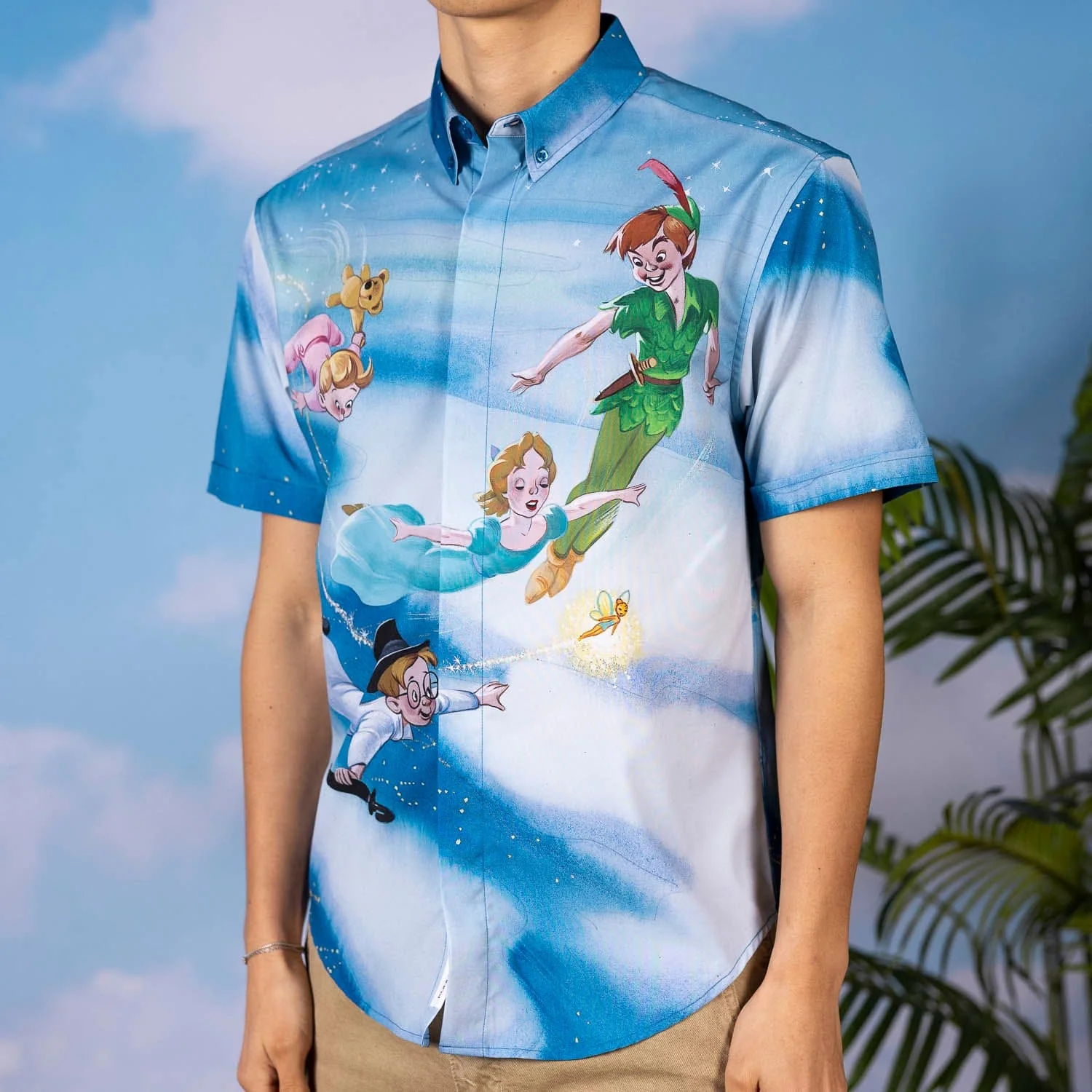 Disney's Peter Pan "Faith, Trust & Pixie Dust" – KUNUFLEX Short Sleeve Shirt - Image 6