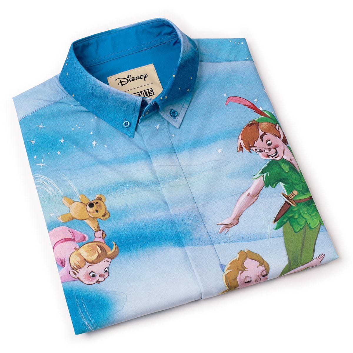 Disney's Peter Pan "Faith, Trust & Pixie Dust" – KUNUFLEX Short Sleeve Shirt - Image 7