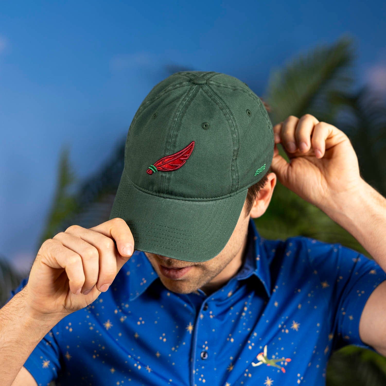 Disney's Peter Pan "Feather in Your Cap" – Dad Hat - Image 2