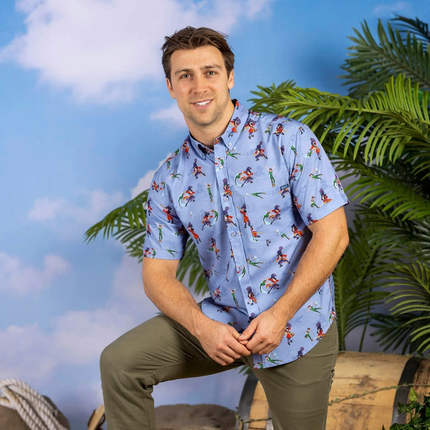 Disney's Peter Pan "Fight & Flight" – KUNUFLEX Short Sleeve Shirt - Image 2