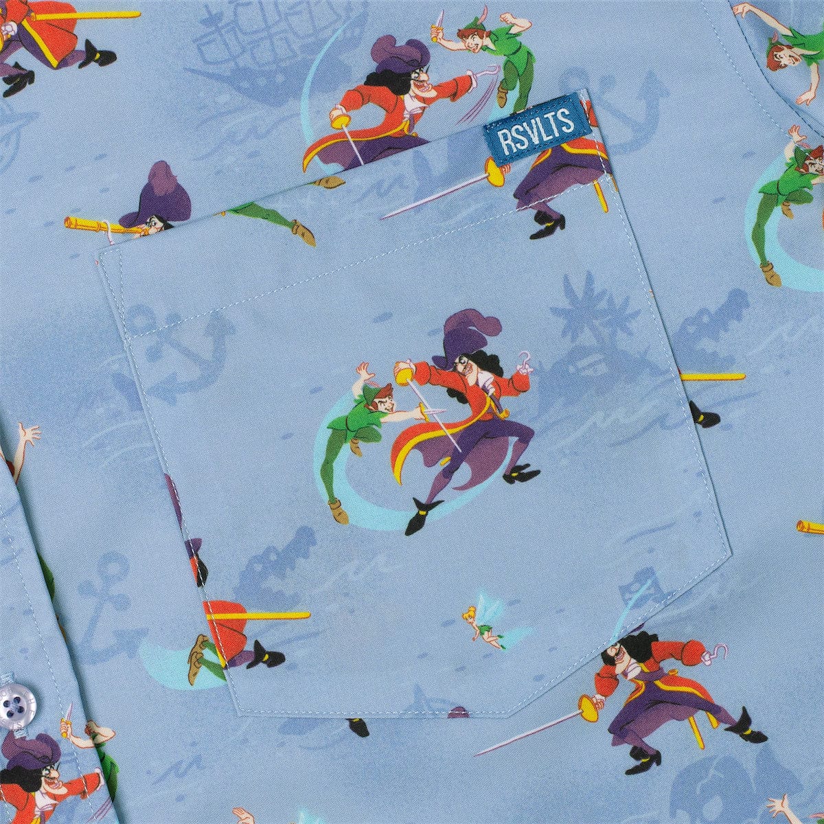 Disney's Peter Pan "Fight & Flight" – KUNUFLEX Short Sleeve Shirt - Image 3