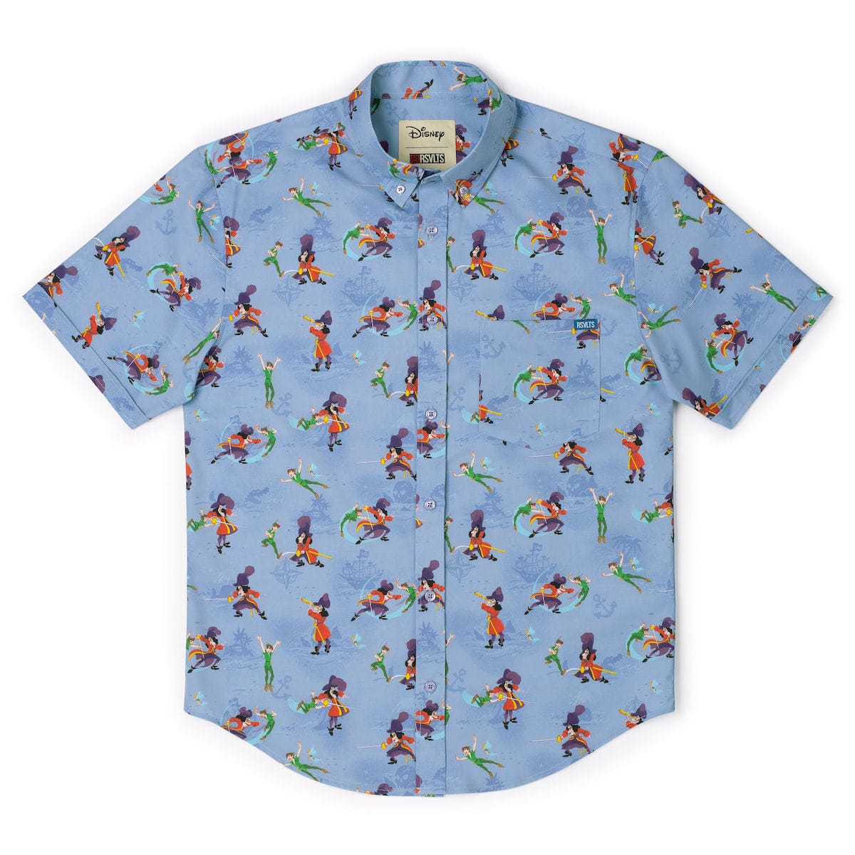 Disney's Peter Pan "Fight & Flight" – KUNUFLEX Short Sleeve Shirt - Image 5