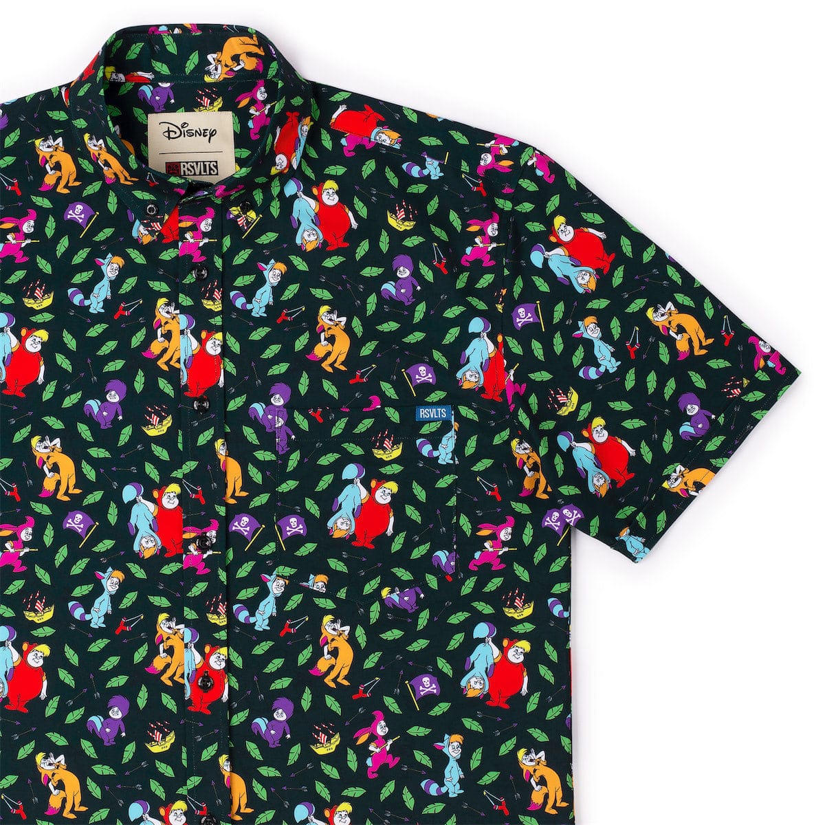 Disney's Peter Pan "Never Grow Up" – KUNUFLEX Short Sleeve Shirt