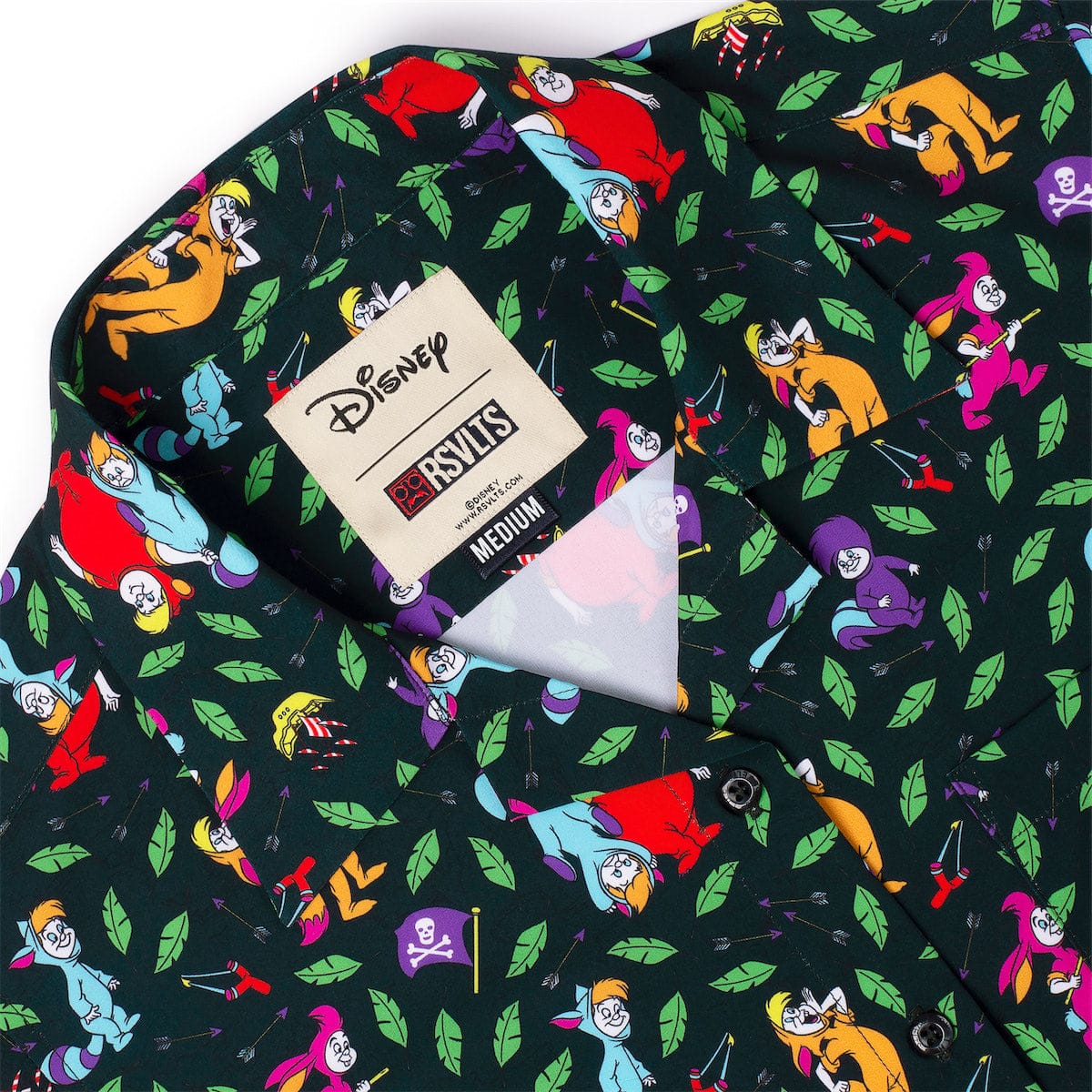Disney's Peter Pan "Never Grow Up" – Women's KUNUFLEX Short Sleeve Shirt - Image 6