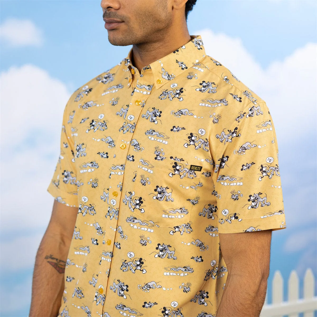 Disney's Pluto 95th "Mouse's Best Friend" – KUNUFLEX Short Sleeve Shirt - Image 4