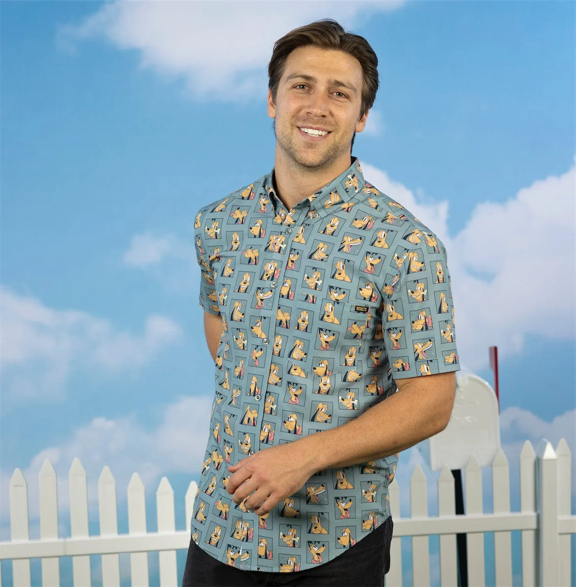 Disney's Pluto 95th "Portraits of a Pup" – KUNUFLEX Short Sleeve Shirt - Image 2