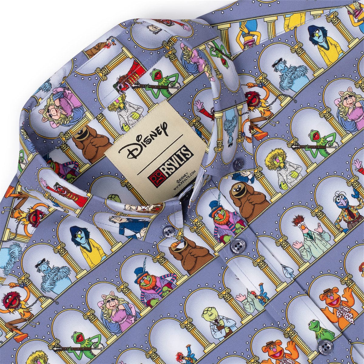 Disney's The Muppets "Light the Lights" – KUNUFLEX Short Sleeve Shirt - Image 6