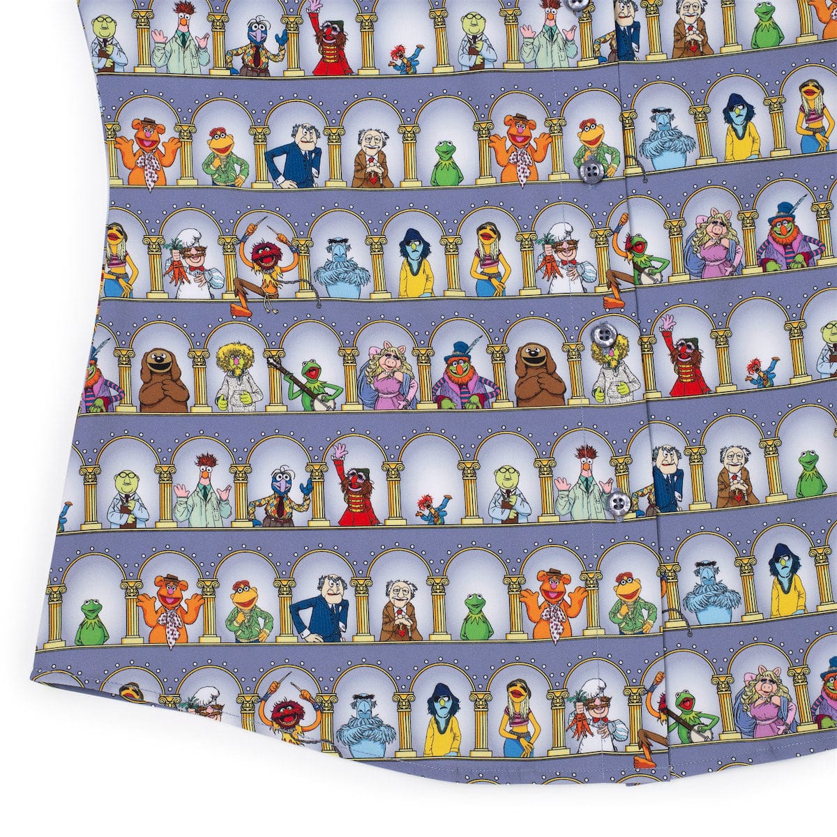 Disney's The Muppets "Light the Lights" – Women's KUNUFLEX Short Sleeve Shirt - Image 7