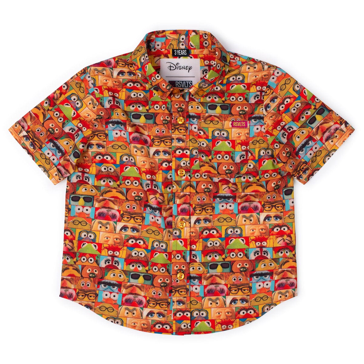Disney's The Muppets "Muppet Vision" – Preschooler KUNUFLEX Short Sleeve Shirt