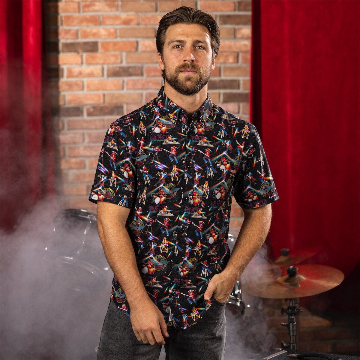 Disney's The Muppets "Muppet Music Mayhem" – KUNUFLEX Short Sleeve Shirt - Image 2