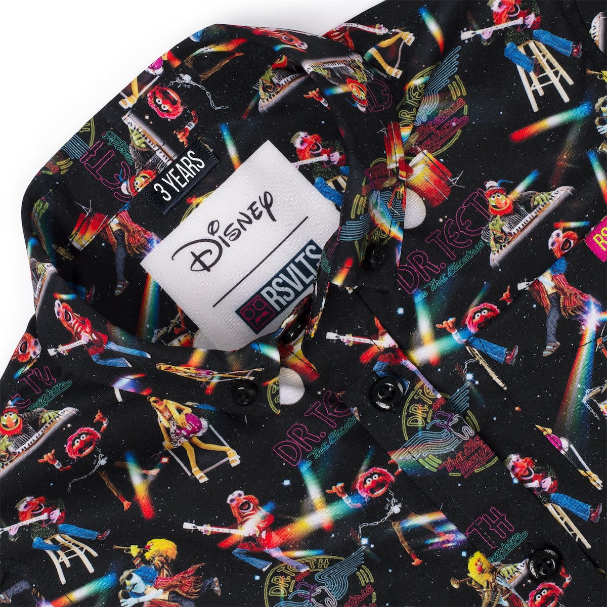 Disney's The Muppets "Muppet Music Mayhem" – Preschooler KUNUFLEX Short Sleeve Shirt - Image 3