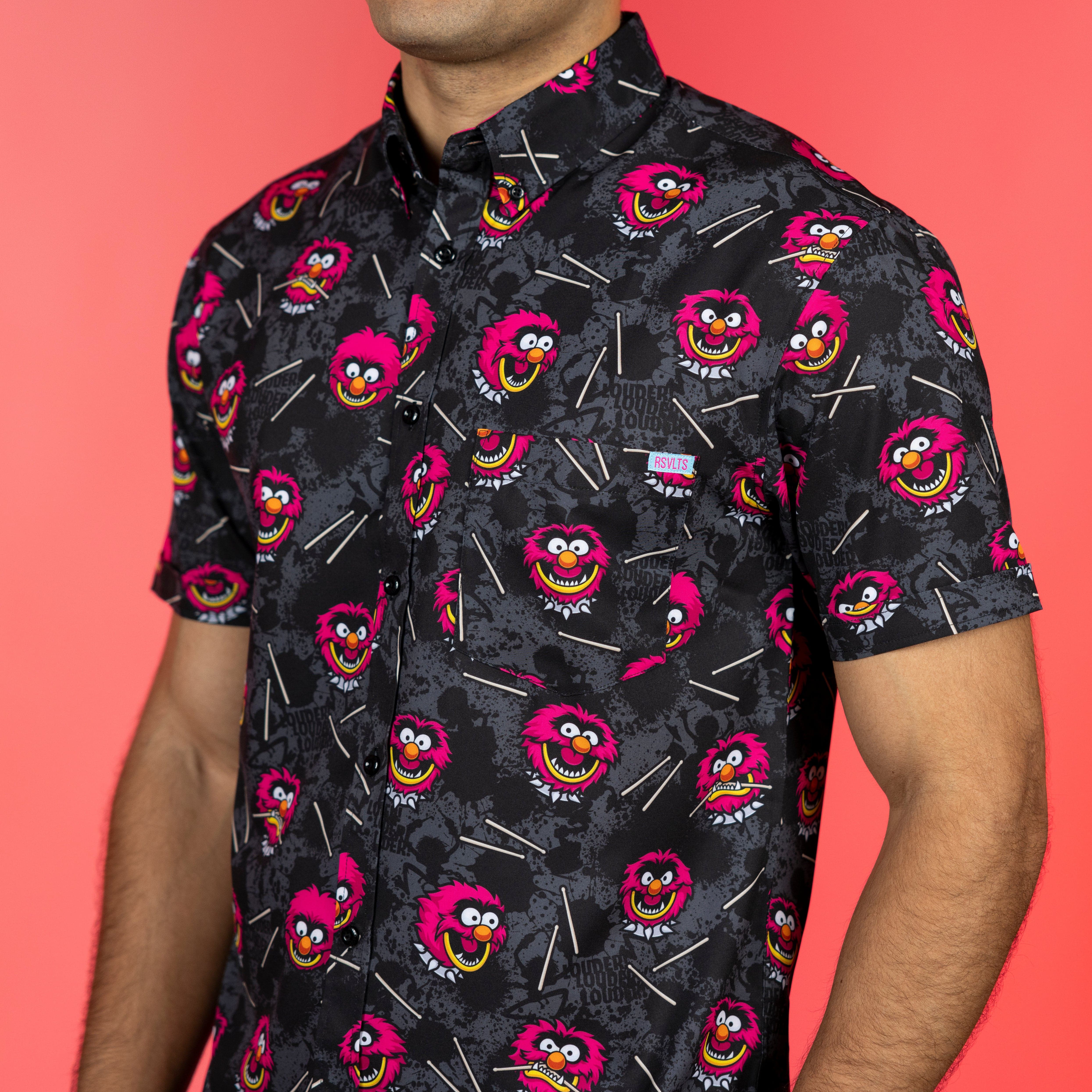 Disney's The Muppets "RAHHHHH!!!" – KUNUFLEX Short Sleeve Shirt - Image 2