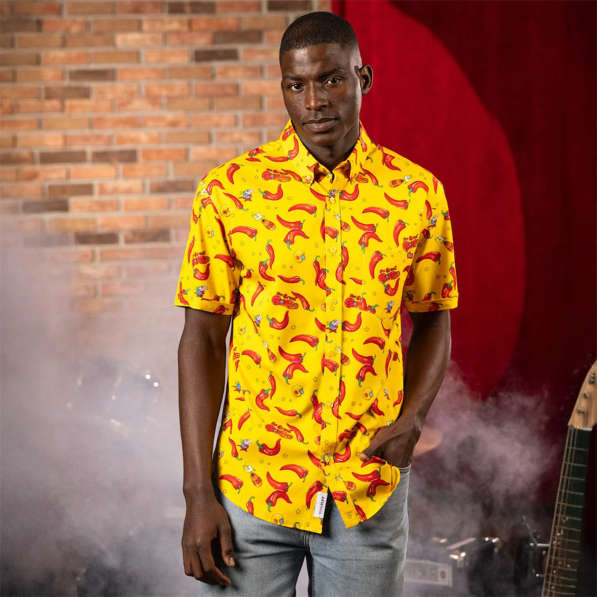 Disney's The Muppets "The Great Gonzo" – KUNUFLEX Short Sleeve Shirt - Image 2
