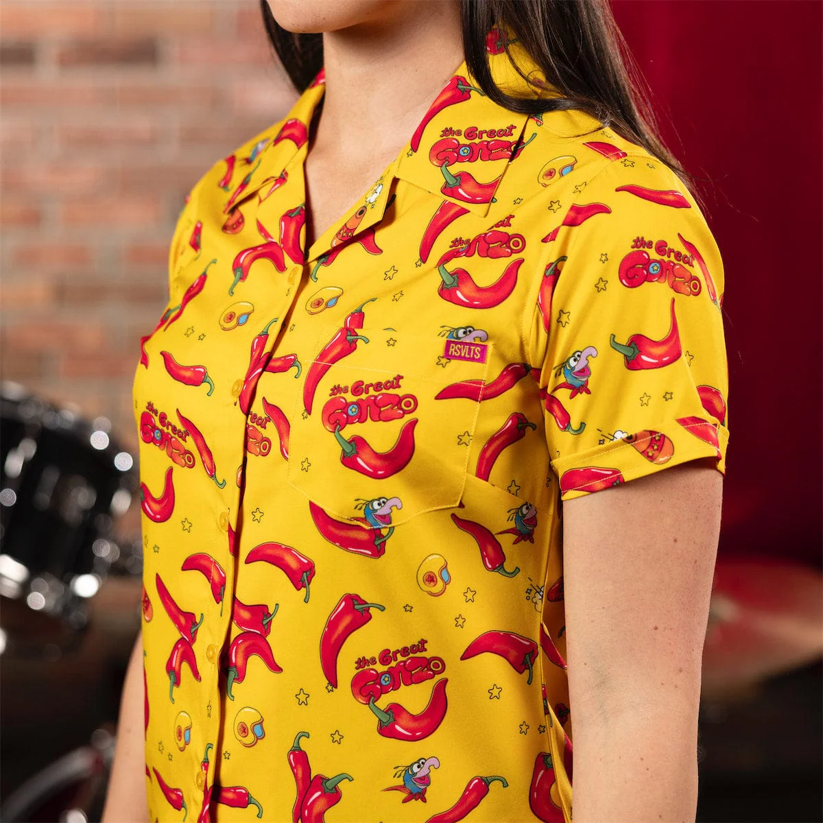 Disney's The Muppets "The Great Gonzo" – Women's KUNUFLEX Short Sleeve Shirt - Image 3