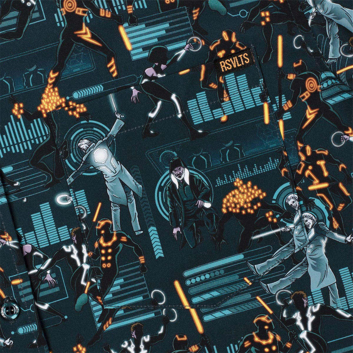 Disney's Tron Legacy "End of Line" – KUNUFLEX Short Sleeve Shirt - Image 3
