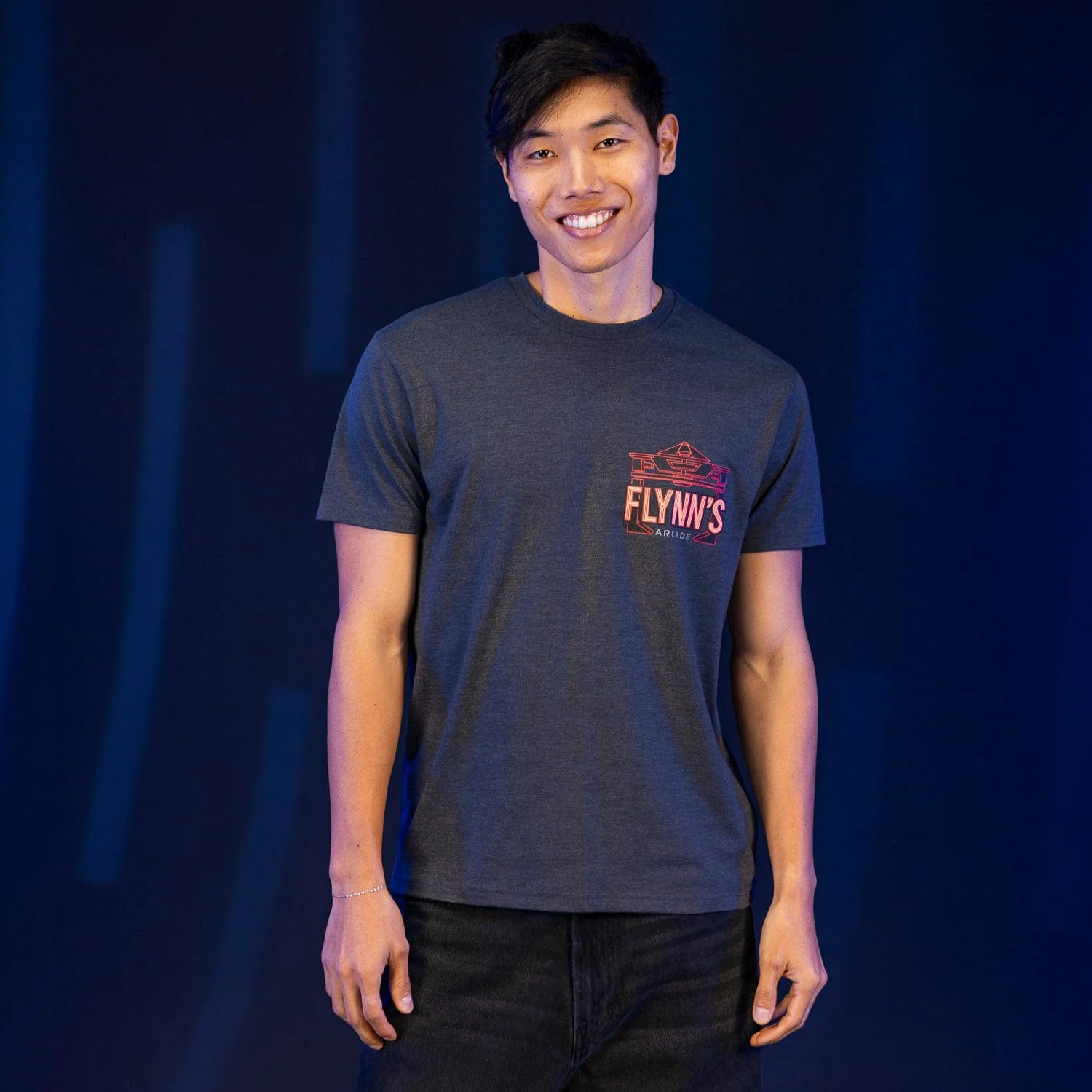 Disney's Tron "Flynn’s Arcade" – Crewneck Tee - Image 3