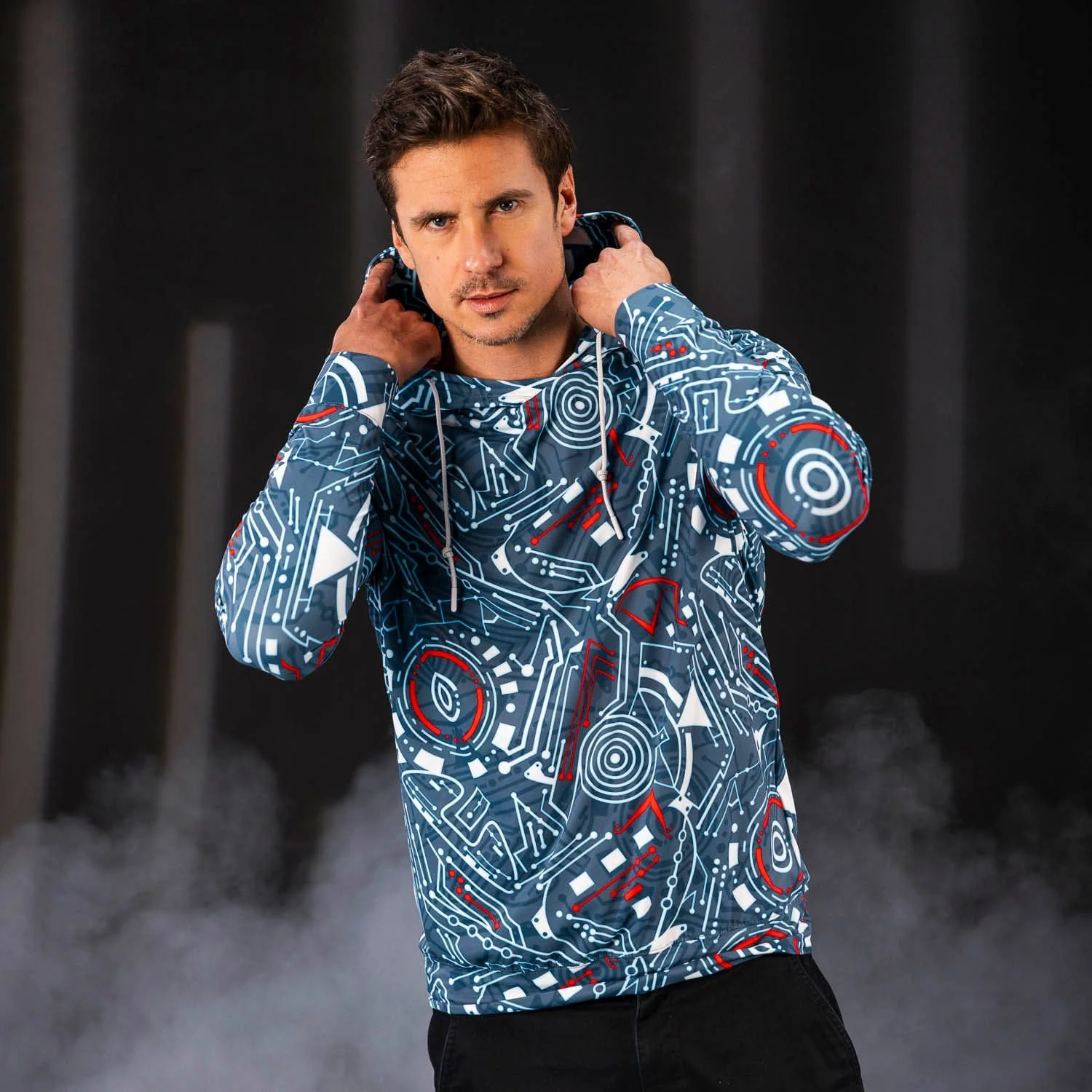 Disney's Tron "Greetings Programs" – Performance Hoodie - Image 2