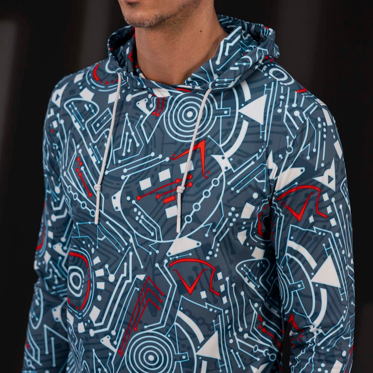 Disney's Tron "Greetings Programs" – Performance Hoodie - Image 5