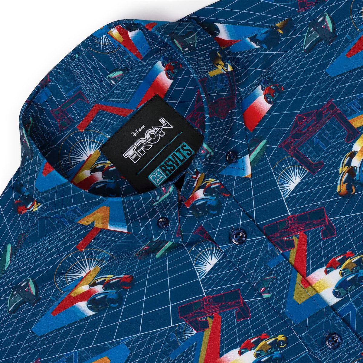 Disney's Tron "The Grid" – KUNUFLEX Short Sleeve Shirt - Image 6