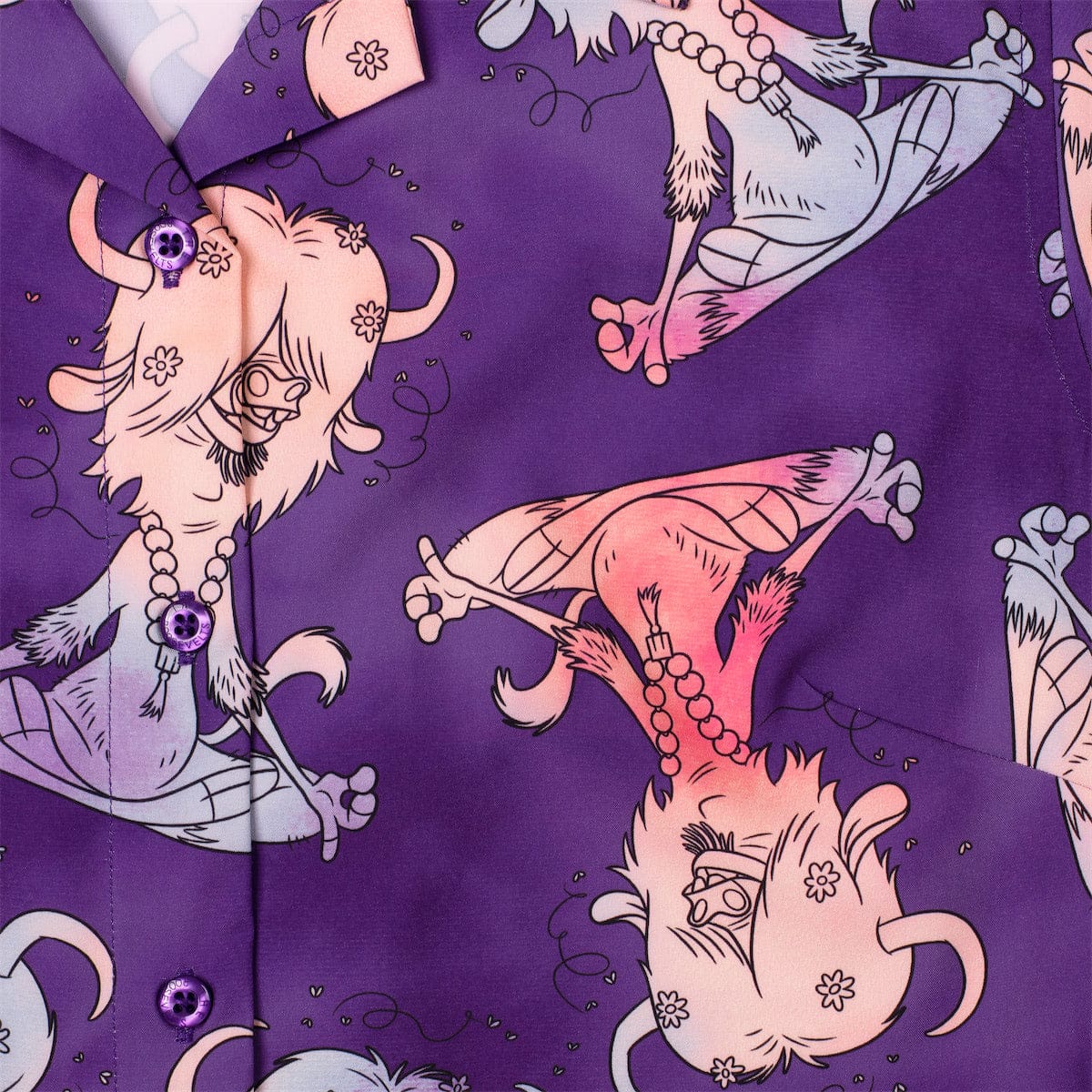 Disney's Zootopia "Ommmmm..." – Women's KUNUFLEX Short Sleeve Shirt - Image 4