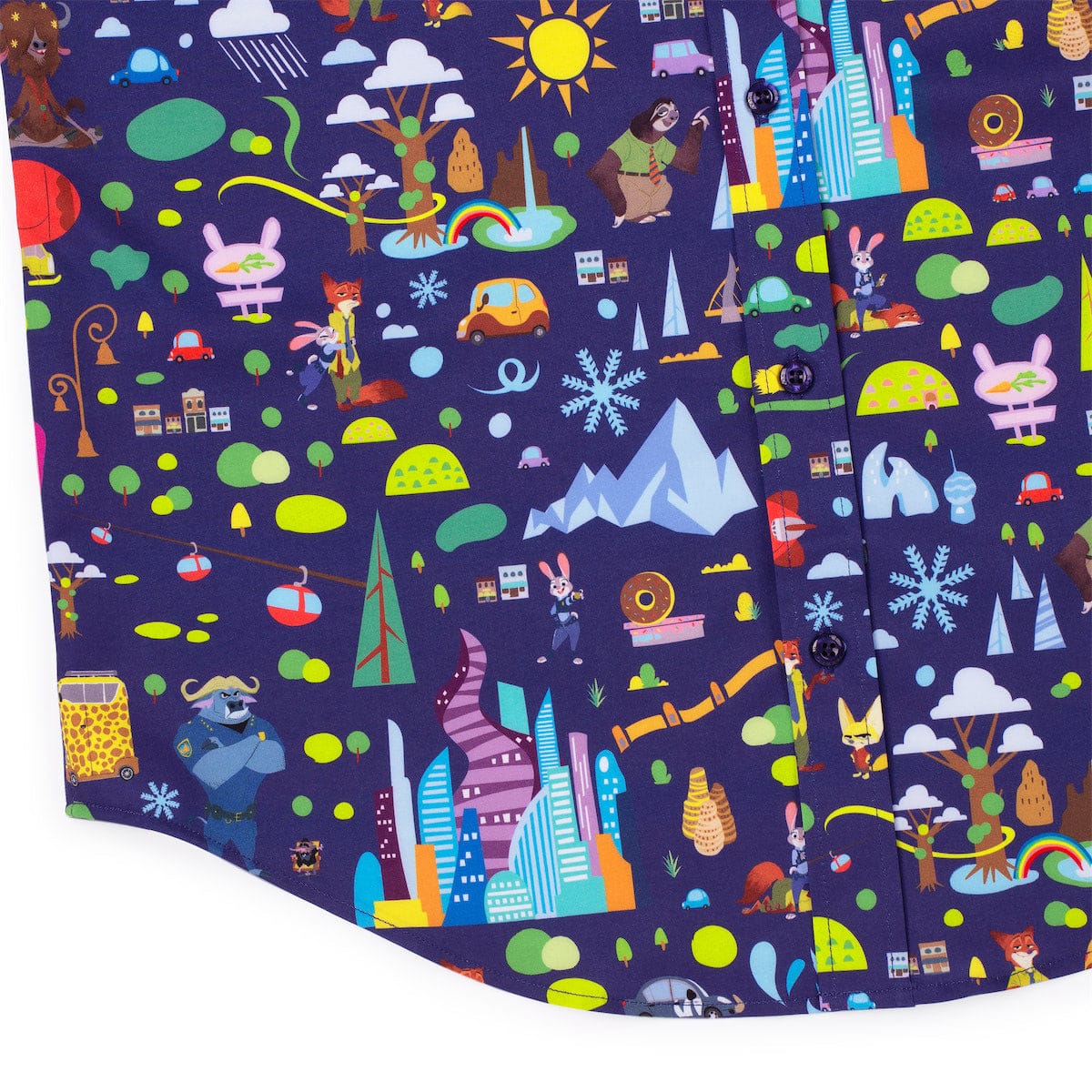 Disney's Zootopia "Urban Jungle" – KUNUFLEX Short Sleeve Shirt - Image 7
