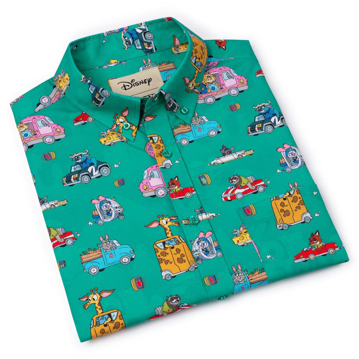 Disney's Zootopia "Zoom-topia" – KUNUFLEX Short Sleeve Shirt - Image 8