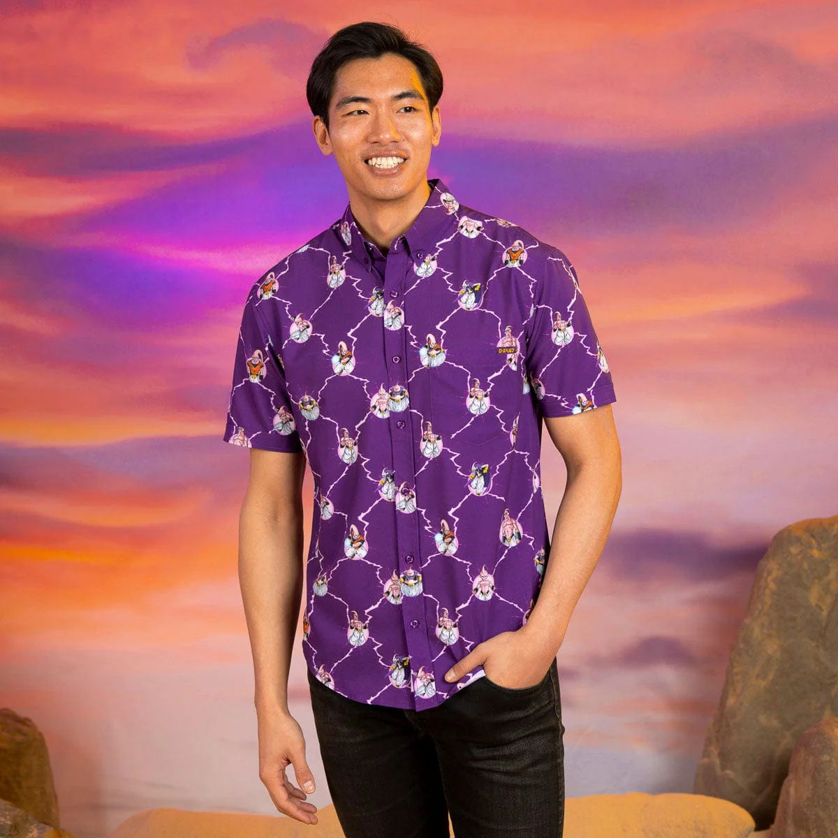 Dragon Ball Z "The Many Forms of Buu" – KUNUFLEX Short Sleeve Shirt - Image 2