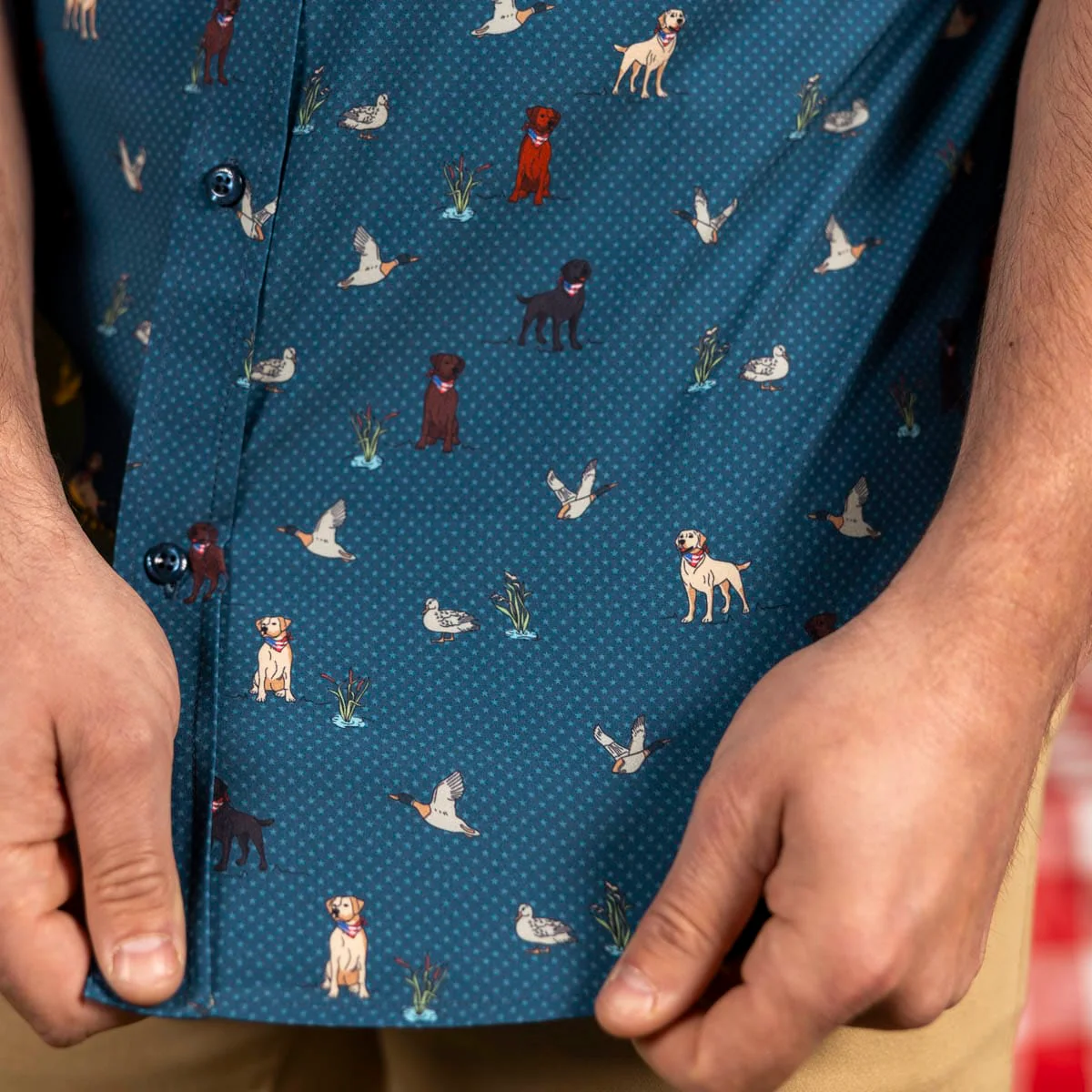 Duck, Duck, Dog! – KUNUFLEX Short Sleeve Shirt - Image 2