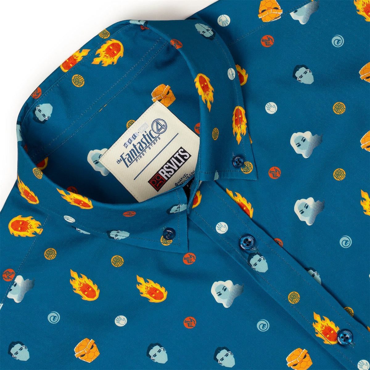 Fantastic Four "Fantastic Faces" – KUNUFLEX Short Sleeve Shirt - Image 6