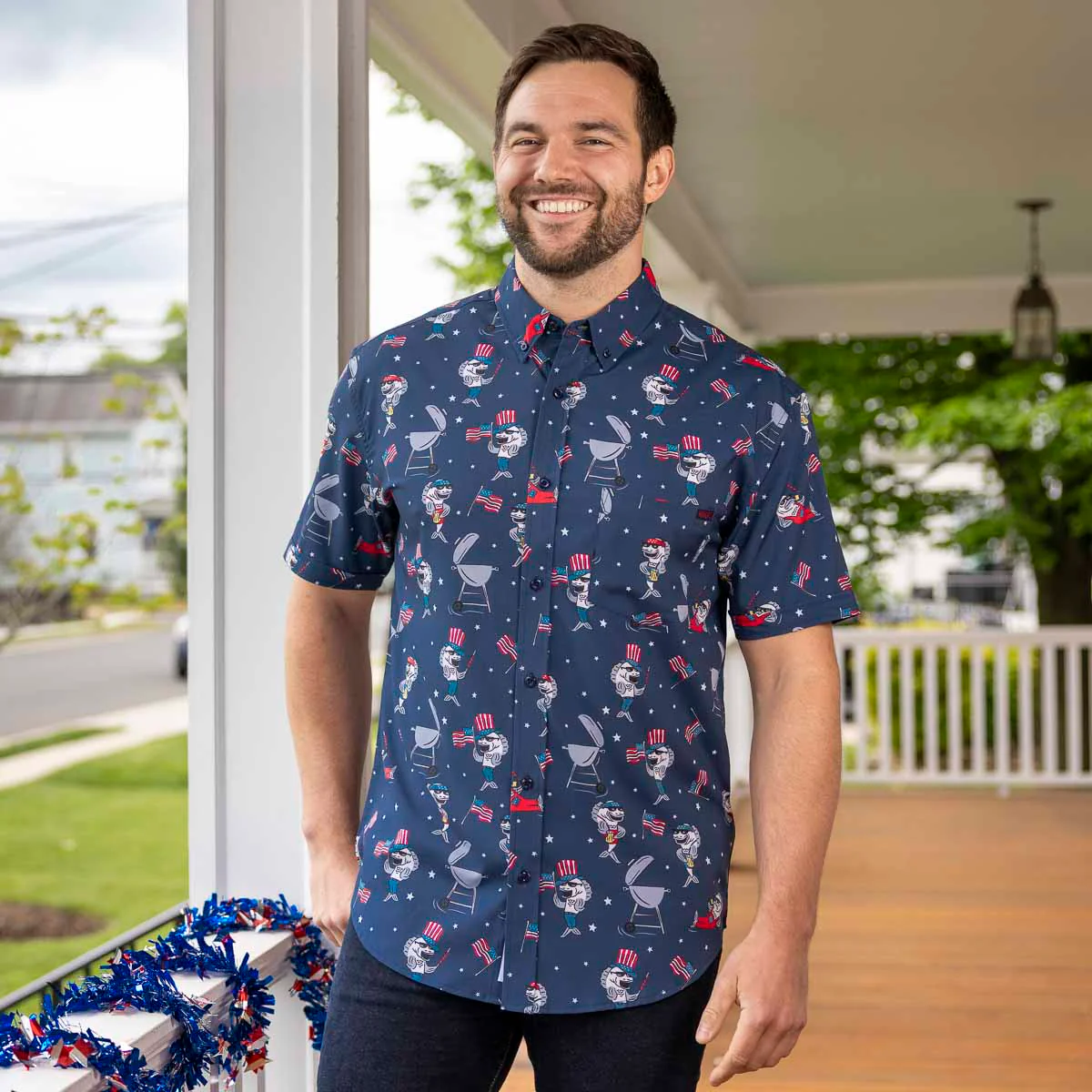 Fins & Freedom – KUNUFLEX Short Sleeve Shirt - Image 2