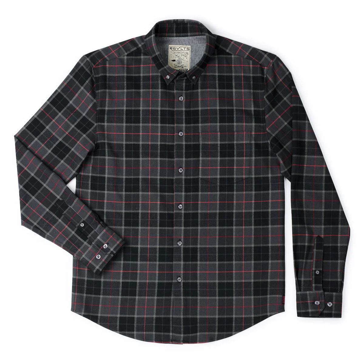 Flaniel Craig – BorlandFlex™ Long Sleeve Flannel (2024 Fit) - Image 3