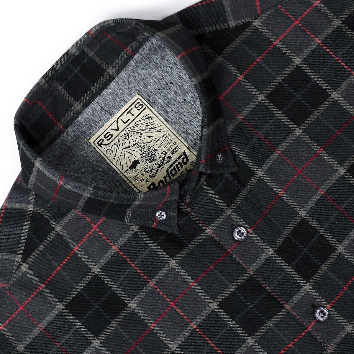 Flaniel Craig – BorlandFlex™ Long Sleeve Flannel (2024 Fit) - Image 4