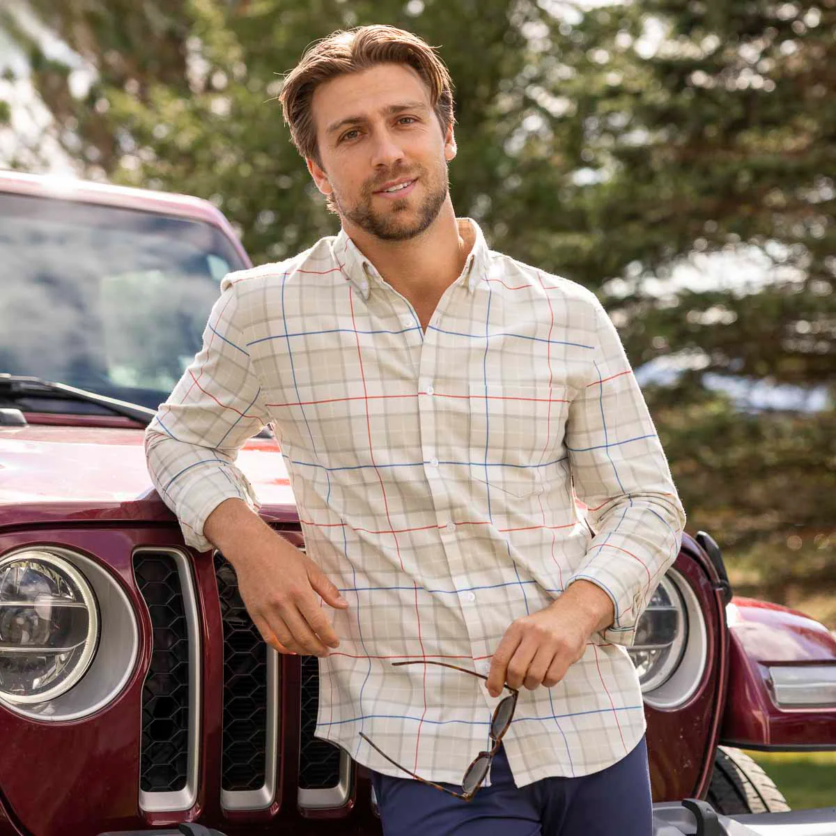 Flanley Tucci – BorlandFlex™ Long Sleeve Flannel (2024 Fit) - Image 2
