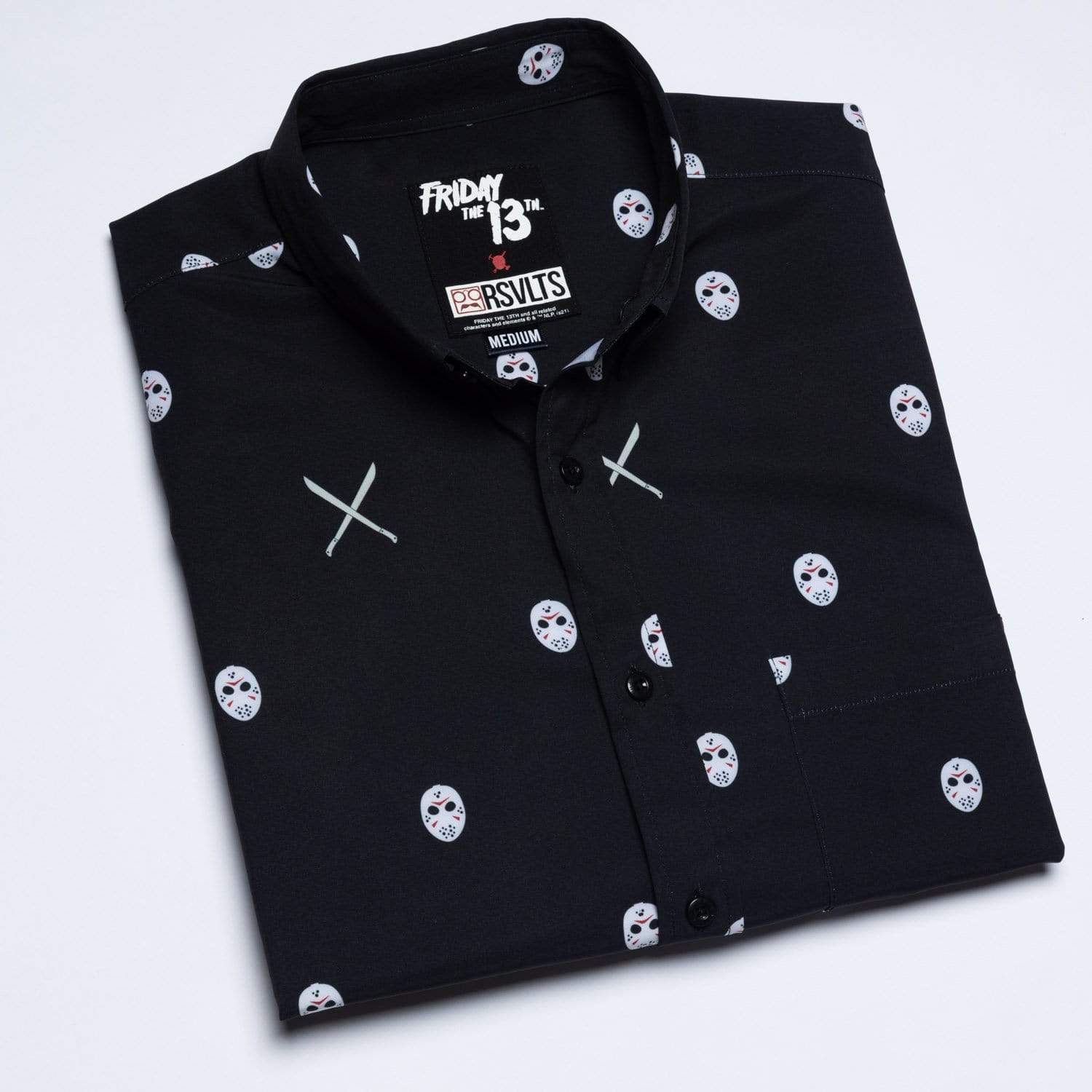 Friday the 13th "Greetings from Crystal Lake" – KUNUFLEX Short Sleeve Shirt - Image 7