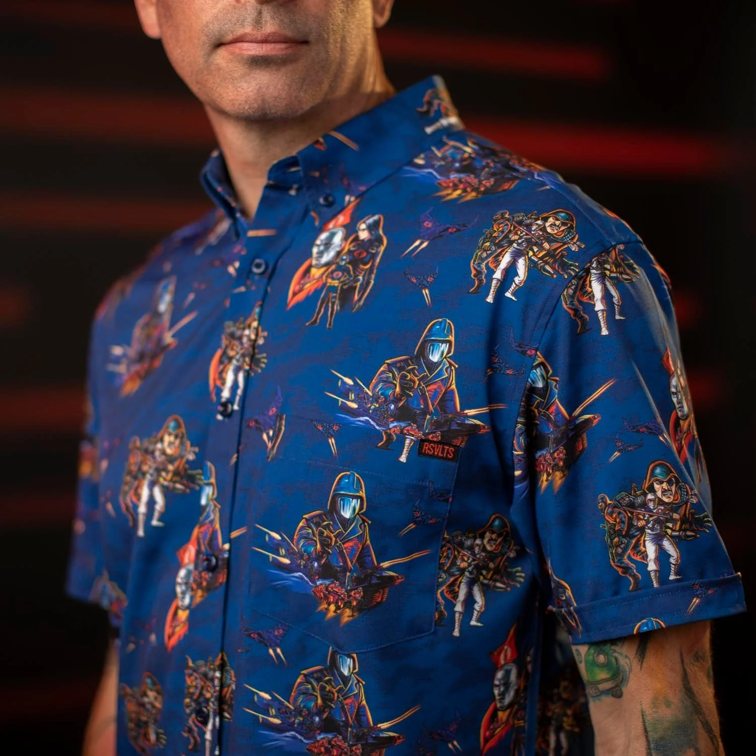 G.I. Joe āTips of the Fangsā ā KUNUFLEX Short Sleeve Shirt