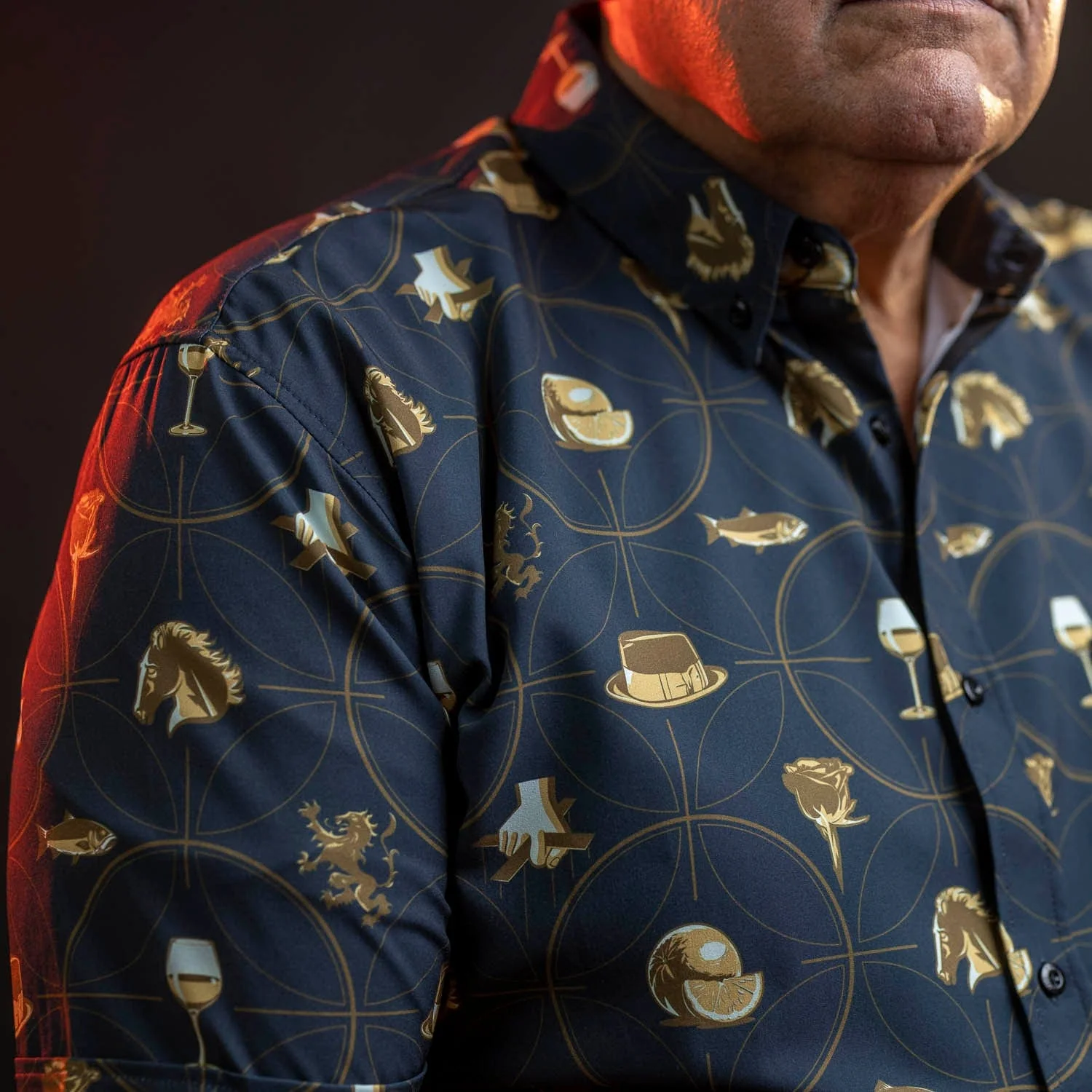 The Godfather ”Family Business” – KUNUFLEX Short Sleeve Shirt - Image 6