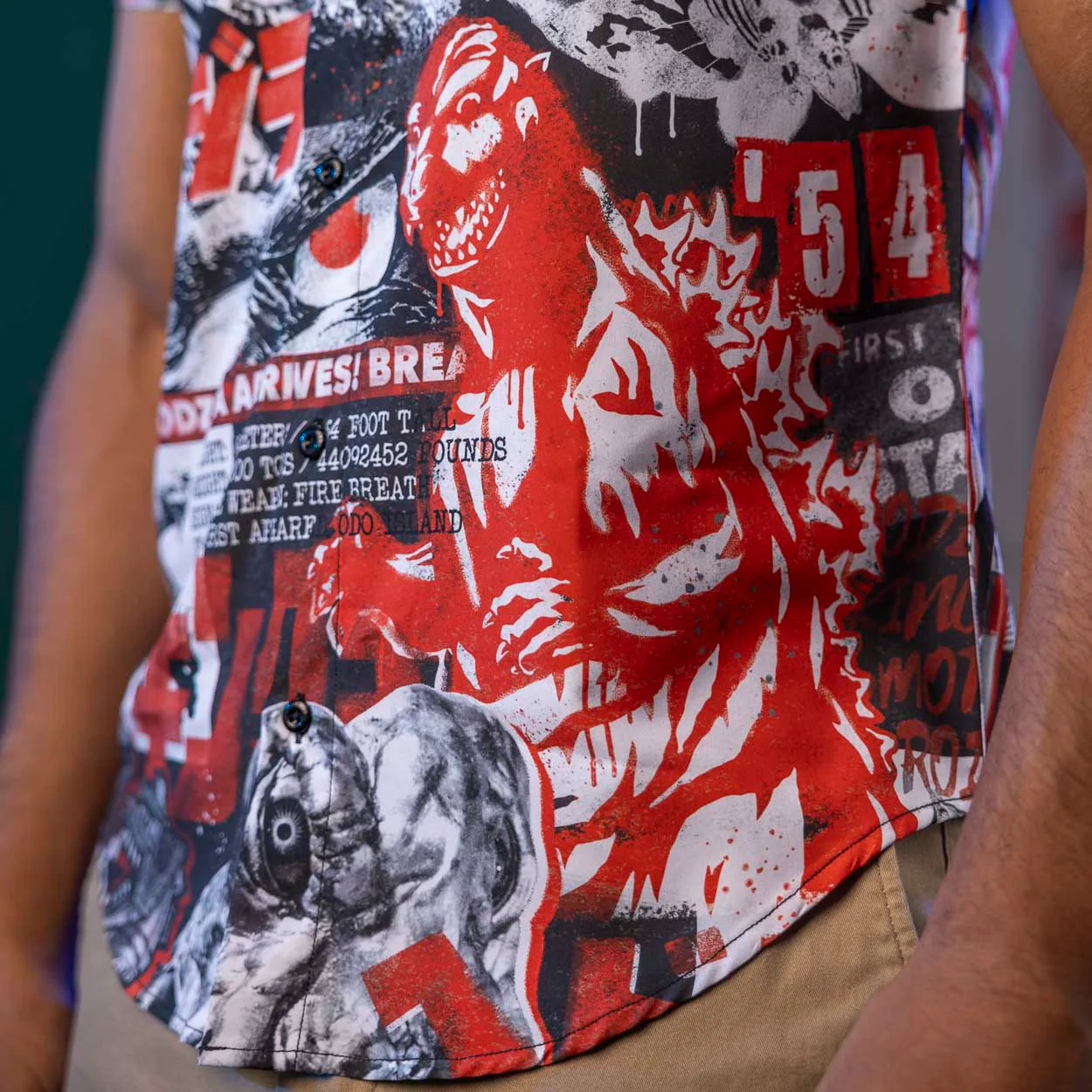 Godzilla âKing of the Monstersâ â KUNUFLEX Short Sleeve Shirt - Image 6