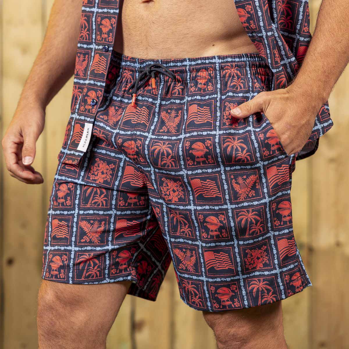 Grillaxin’ – Hybrid Shorts