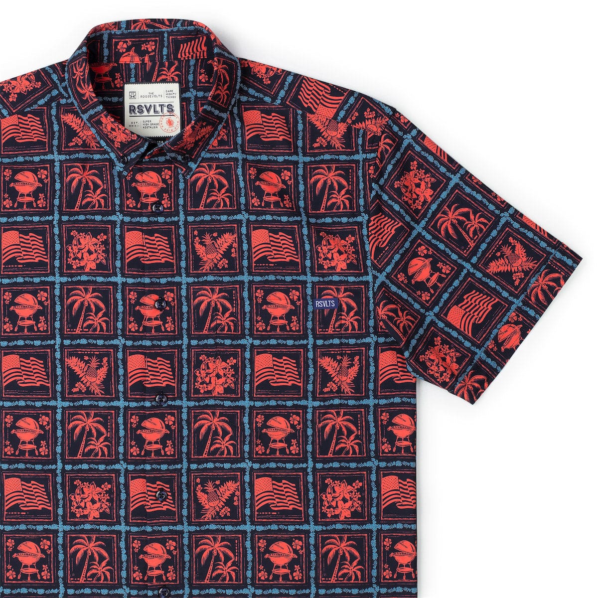 Grillaxin’ – KUNUFLEX Short Sleeve Shirt - Image 3
