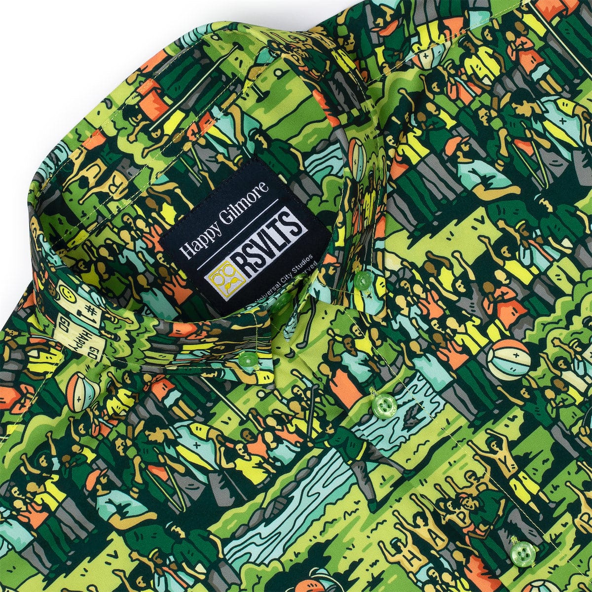 Happy Gilmore "Happy's Hooligans" – KUNUFLEX Short Sleeve Shirt - Image 6