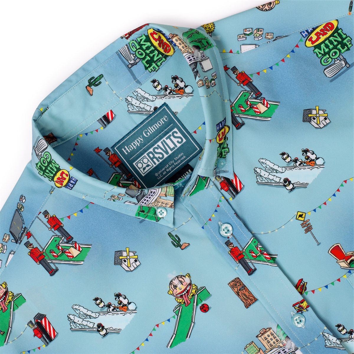 Happy Gilmore "You're Gonna Die, Clown!" – KUNUFLEX Short Sleeve Shirt - Image 6