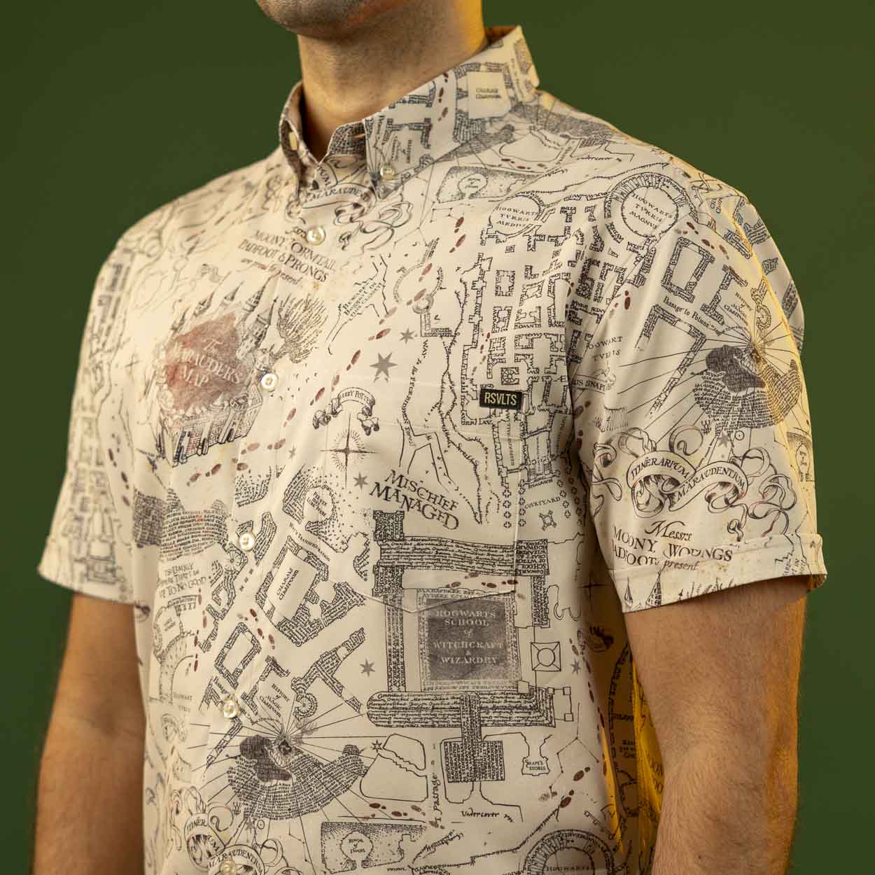 Harry Potter "Mischief Managed" – KUNUFLEX Short Sleeve Shirt - Image 4