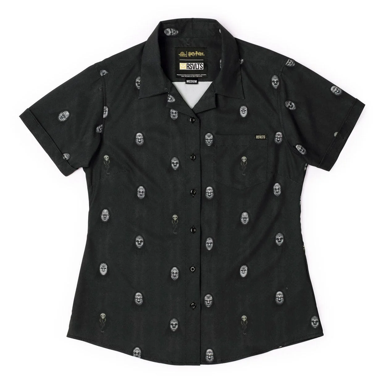 Harry Potter "Morsmordre" – Women's KUNUFLEX Short Sleeve Shirt - Image 2